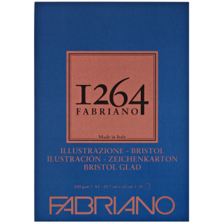 Склейка для рисунку Bristol 1264 А3 200г/м2 50л Fabriano