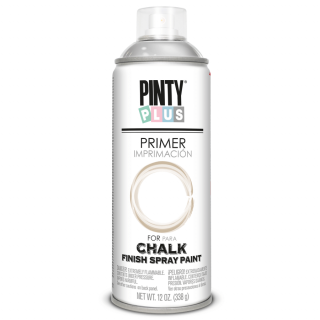 Грунт-аерозоль Chalk-finish Білий матовий 400мл PINTYPLUS