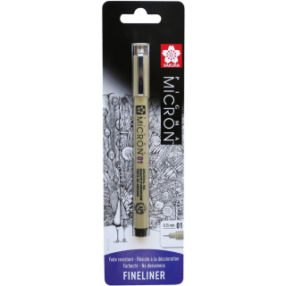 Лайнер PIGMA Micron (0.1) 0,25мм Чорний Sakura