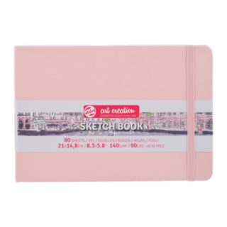 Блокнот для графіки Talens Art Creation А5 (14,8×21см) 140г/м2 80л Pastel Pink Royal Talens