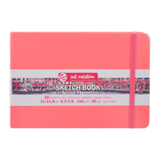 Блокнот для графіки Talens Art Creation А5 (14,8×21см) 140г/м2 80л Coral Royal Talens