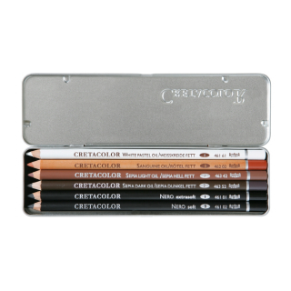 Олівці олійні OIL PENCILS 6шт Cretacolor