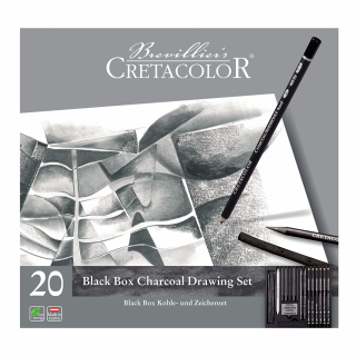 Олівці для рисунку Black Box 20шт Cretacolor 