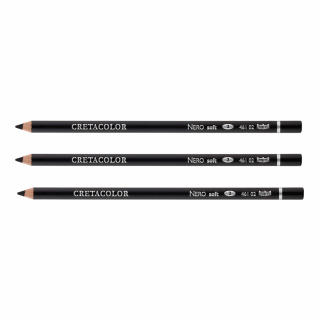 Набір олівців для рисунку NERO м’який №2 3 шт. Cretacolor
