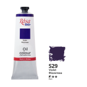Фарба олійна, Фіолетова (529), 100мл, ROSA Studio