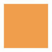 Фарба вітражна на основі розч. холодної фіксації, Оранжева, 30мл, Pentart