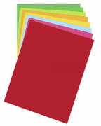 Папір для дизайну Fotokarton B2 (50*70см) №20 Яскраво-червоний, 300г/м2, Folia