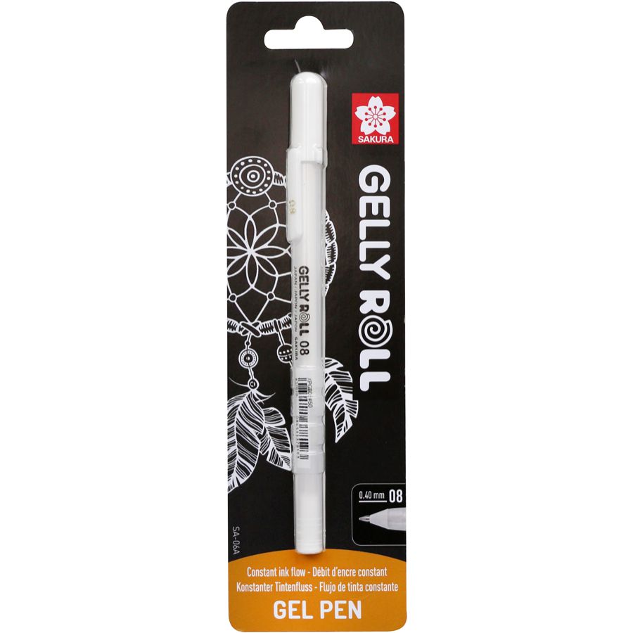 Ручка гелева Gelly Roll BASIC MEDIUM 08 Біла Sakura~#]