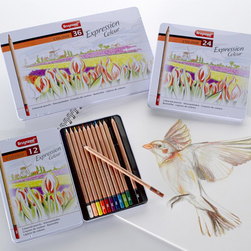Colored pencils Bruynzeel Expression.jpg
