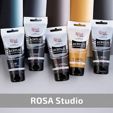 Акрил ROSA Studio в об'ємі 75мл: 10 нових кольорів!.  �2